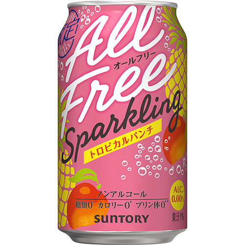 オールフリースパークリング<トロピカルパンチ>350ml缶 (350ml×24本)