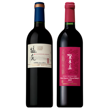 日本ワイン飲み比べセット４（750ml×1本×2種）
