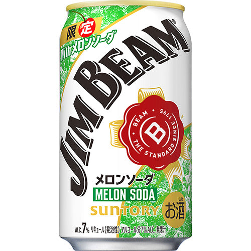 ジムビーム　Ｗｉｔｈメロンソーダ３５０ｍｌ缶（350ml×24本）